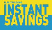Instant Savings, July - August 2013