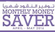 Monthly Money Saver April - May 2016