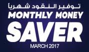 Monthly Money Saver - March 2017