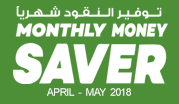 Monthly Money Saver  April - May 2018