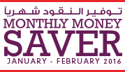 Monthly Money Saver January - February 2016
